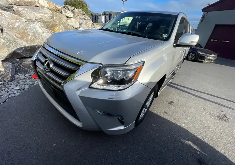 The same Lexus GX 460 in daylight at delivery in Manheim, Pennsylvania