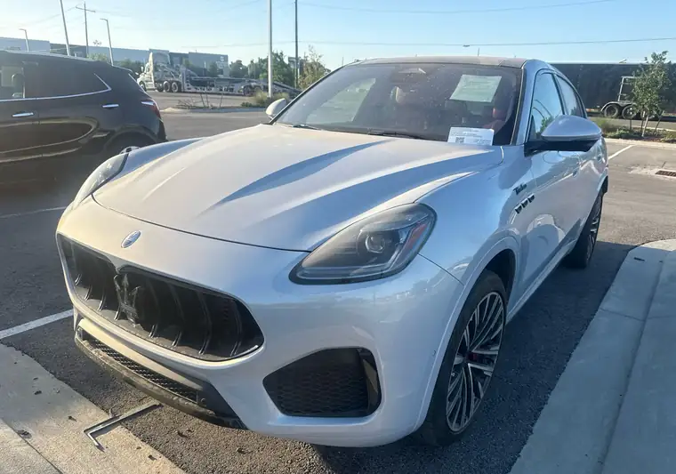 The same Maserati Grecale at delivery in Kenner, Louisiana