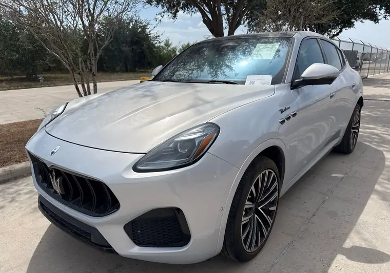 Silver 2023 Maserati Grecale SUV at pickup in Edinburg, Texas