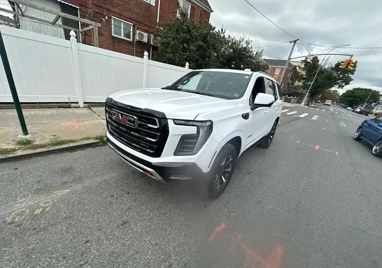 The same Yukon on a street in New York at delivery