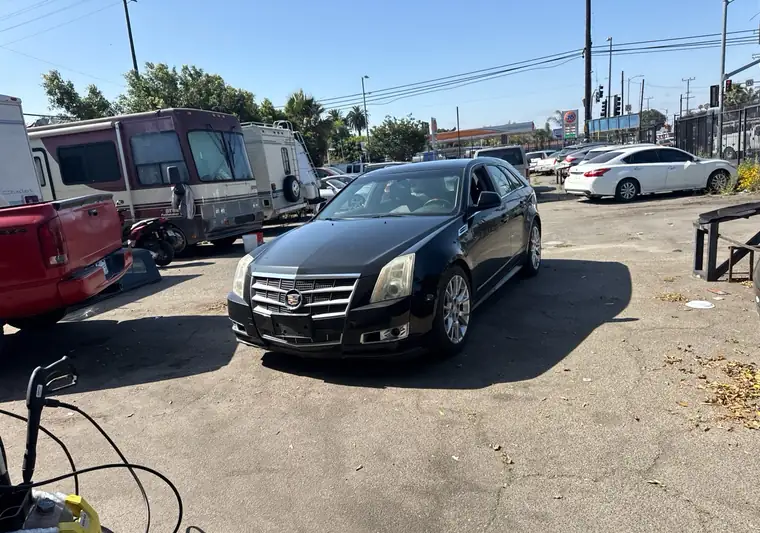 The same CTS on a lot at delivery in Los Angeles, California